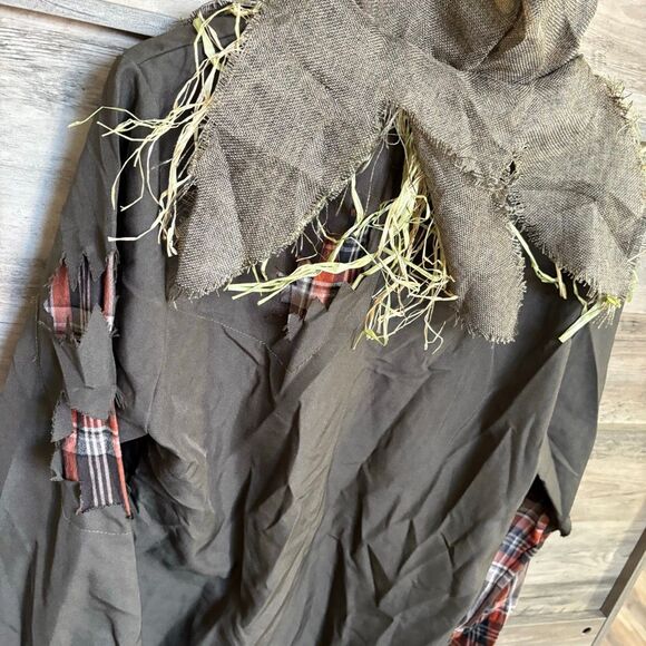 Spirit Halloween Scarecrow Shirt Men’s M Great Preworn Condition - Picture 8 of 8